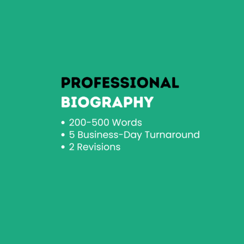 Professional Biography